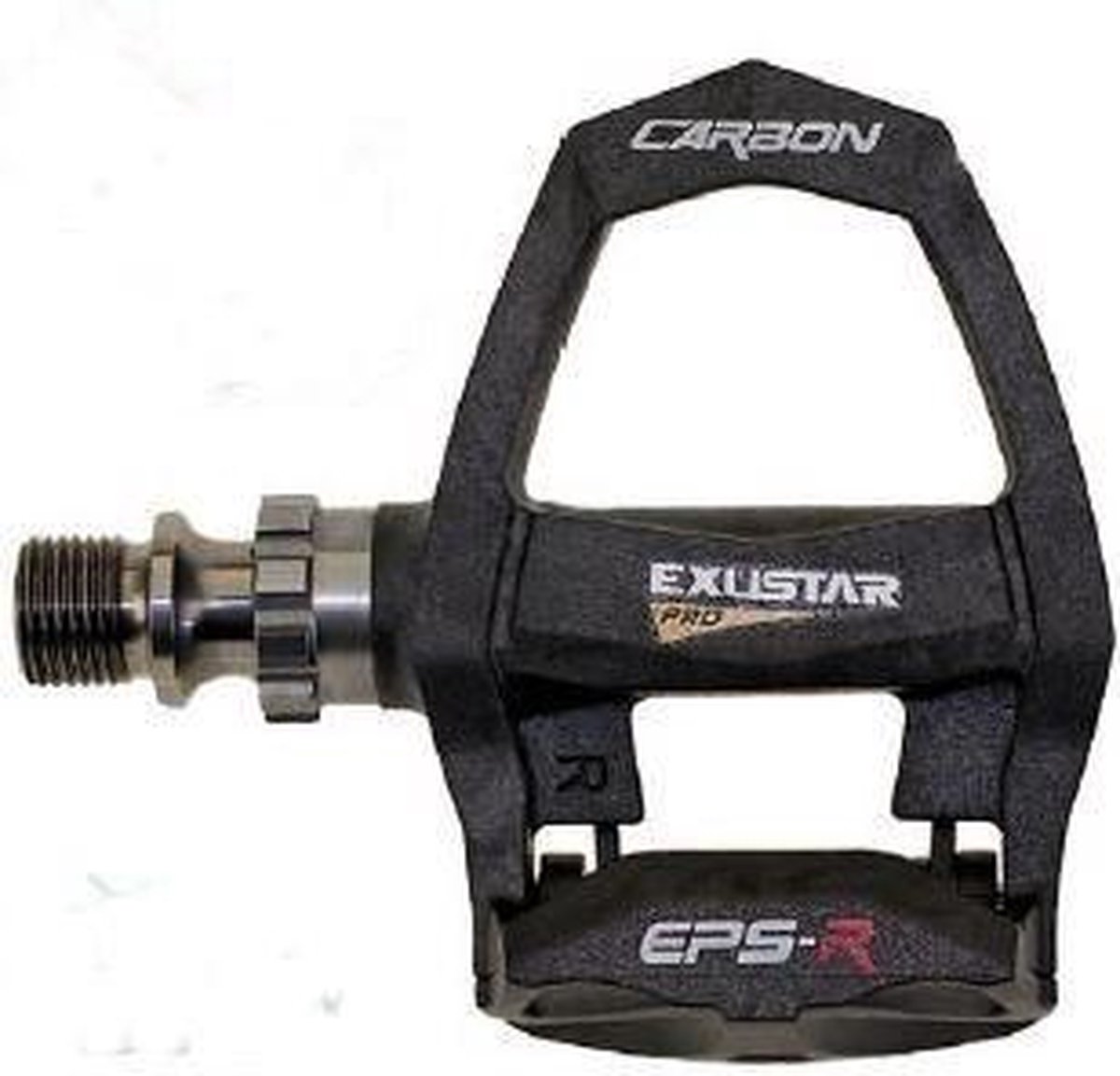 Exustar Klikpedaal road carbon zwart