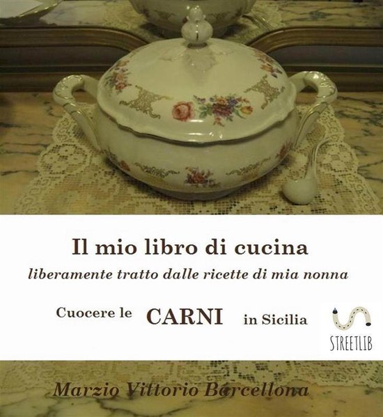 Secondi di carne . Cuocere le carni in Sicilia - cover