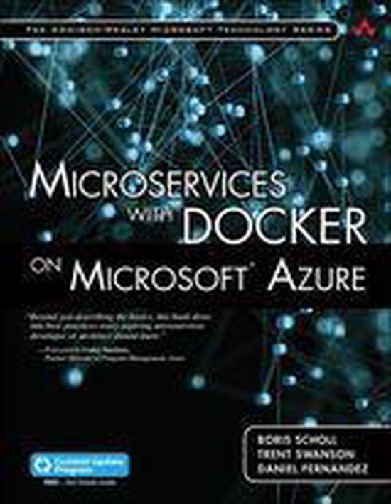 Boek cover Microservices with Docker on Microsoft Azure (includes Content Update Program) van Boris Scholl (Onbekend)