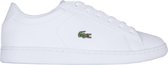 Lacoste Carnaby Evo JR Sneaker Sneakers - Maat 34 - Unisex - wit/groen/blauw