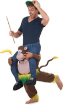 NINGBO PARTY SUPPLIES - Op de rug van een aap kostuum voor volwassenen