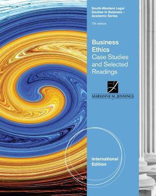 Business Ethics 9780538473545 Marianne Jennings Boeken bol