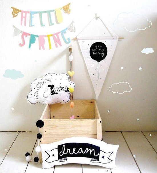 Letter Banner Pastel 138 stuks Letter Banner Pastel 138 stuks (gratis verzending)