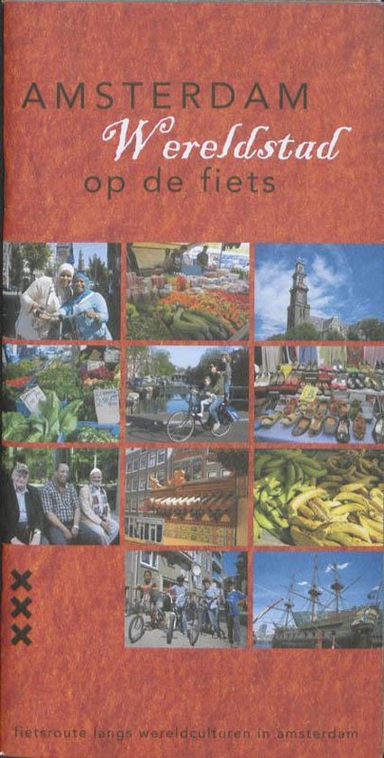 Cover van het boek 'Amsterdam Wereldstad op de fiets' van Cito Plan