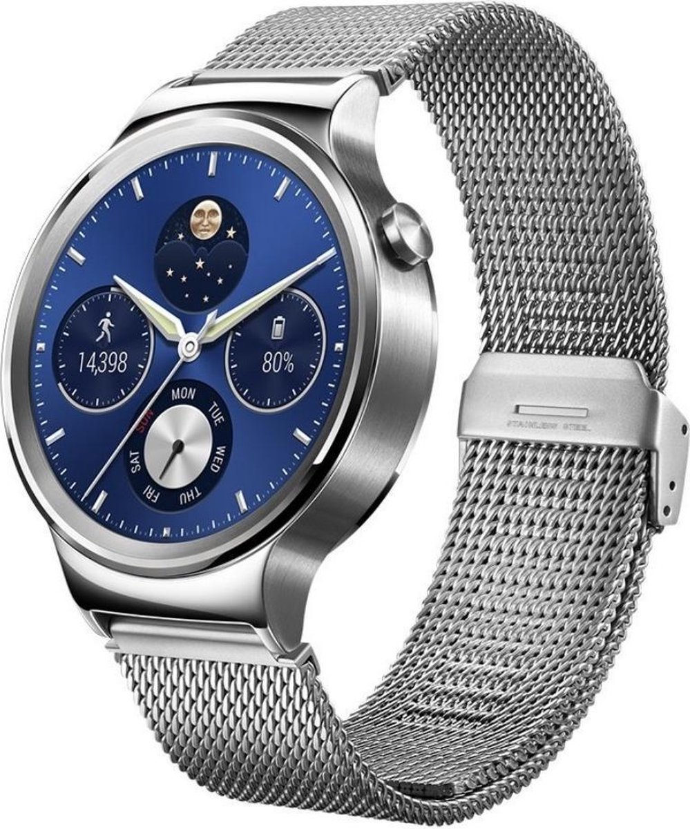 Huawei Watch Classic W1 Smartwatch - 42mm - Zilver | bol.com