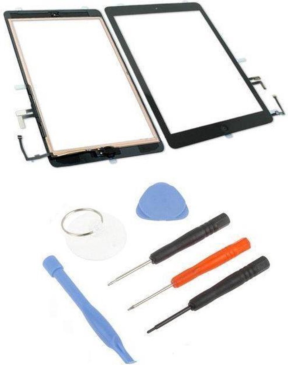 iPad Air scherm digitizer touchscreen zwart