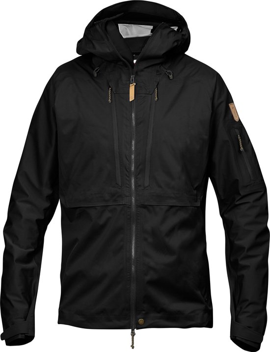 Fjallraven Keb Eco Shell Jas - Heren - Black - S