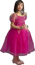 "Roze bloemenfee kostuum voor meisjes - Verkleedkleding - 116/128"