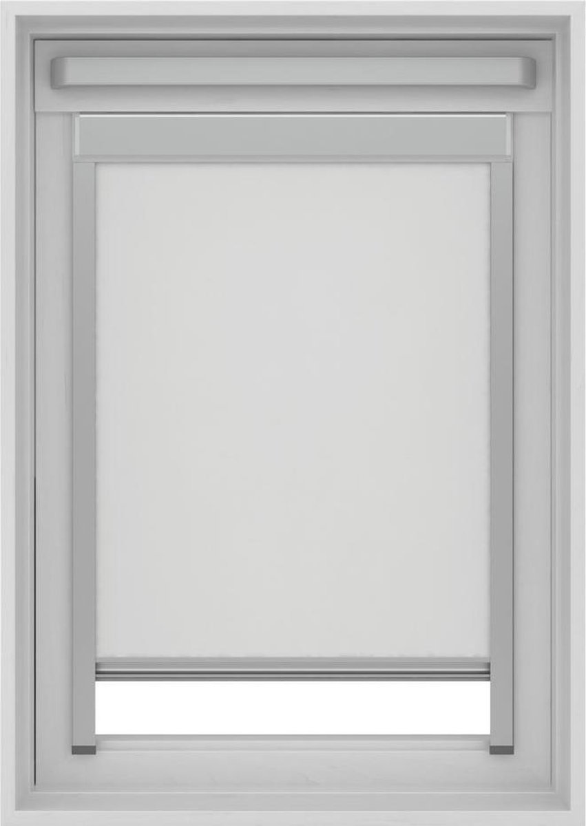 BloomTheRoom Rolgordijn Dakraam Cassette Verduisterend - Wit - CK02 - Velux