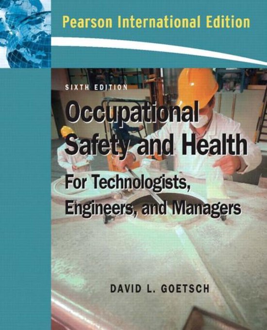 Occupational Safety And Health For Technologists, Engineers, An ...