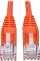 Tripp Lite N001-014-OR netwerkkabel 4,3 m Cat5e U/UTP (UTP) Oranje