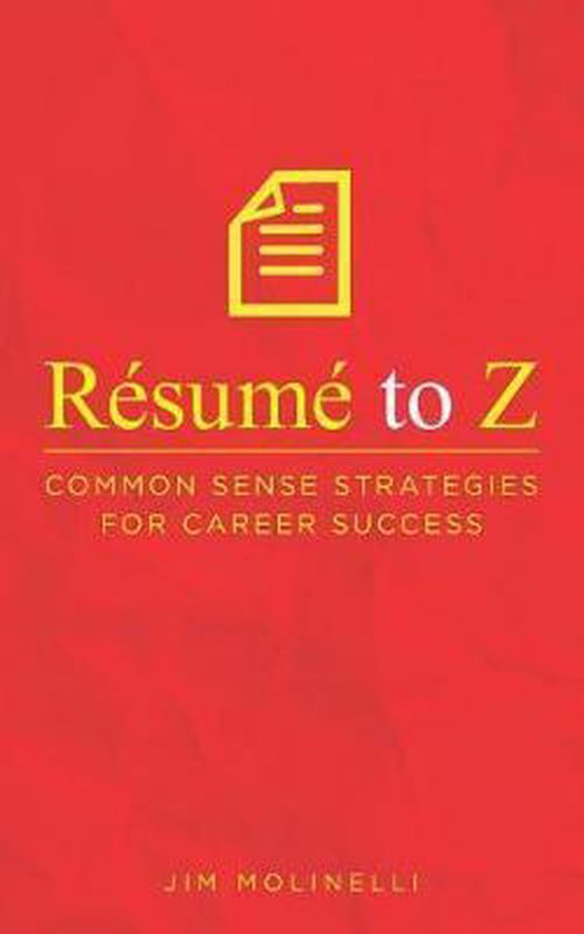 Résumé to Z - cover