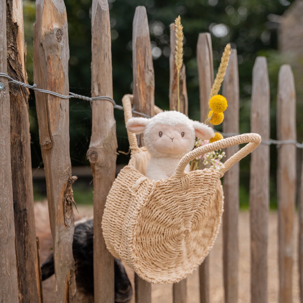 Little Dutch - Schaap 17 cm - Little Farm - baby speelgoed — afbeelding 8