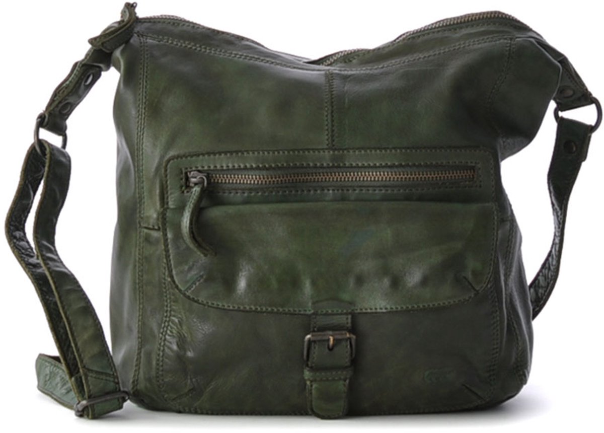 Bear Design Anna Leren Schoudertas - Groen