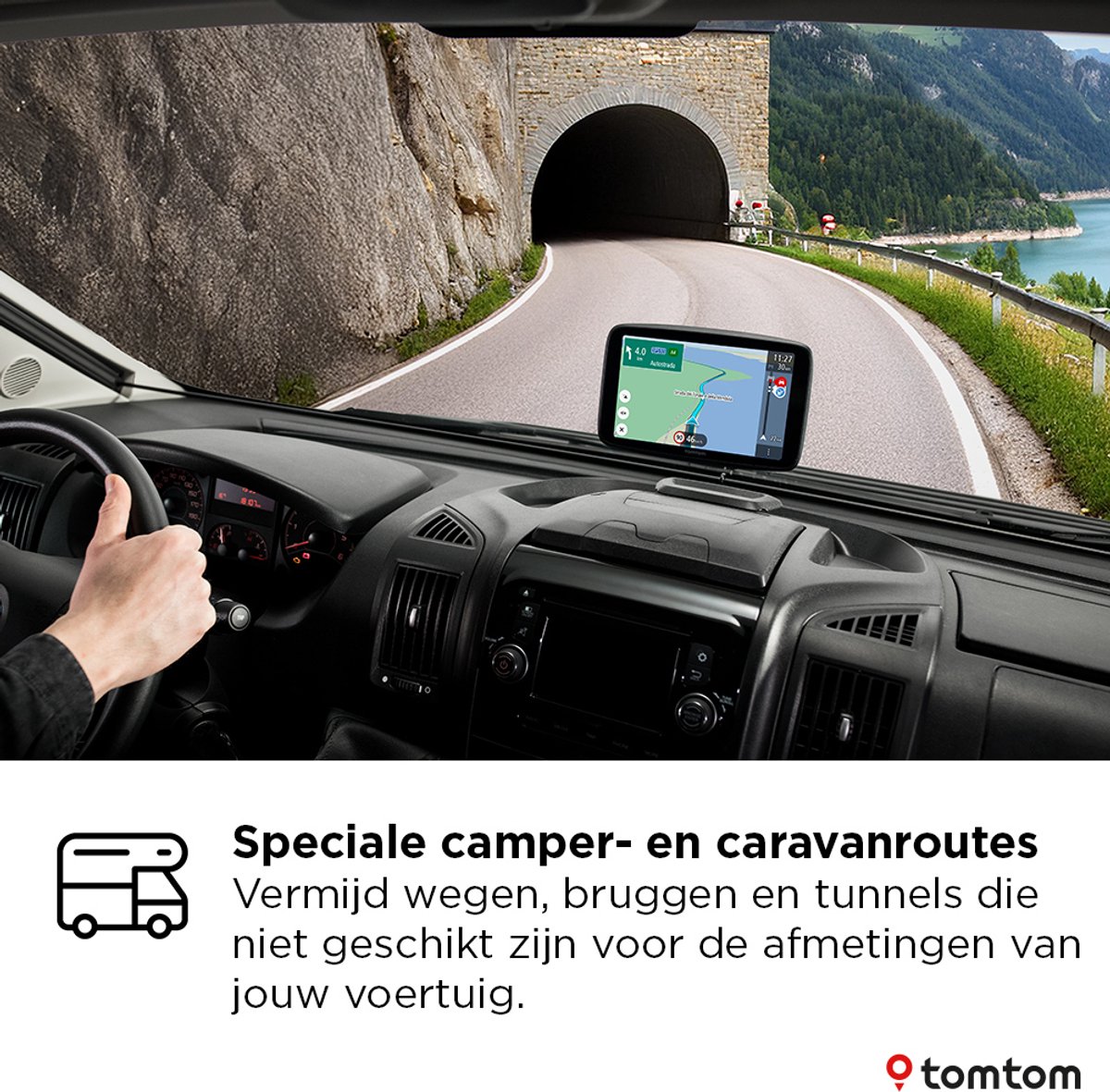 TomTom GO Camper Tour (2nd GEN) - Campernavigatie - Europa thumbnail 4