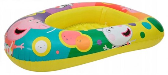 Peppa Pig Opblaasbare Boot - Geel - 100 x 70 cm - Varen - Water Fun - Zomer