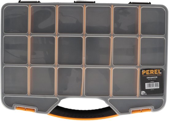 Perel Assortimentsdoos - Stapelbaar, 20 compartimenten - 326 x 257