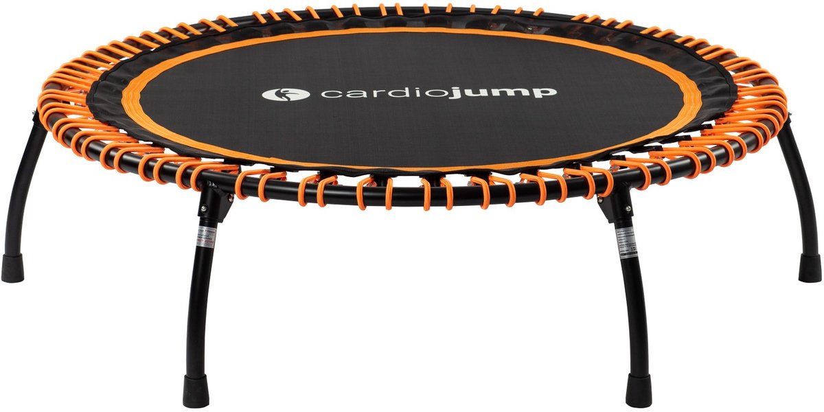 cardiojump Fitnesstrampoline Premium 125 cm - oranje