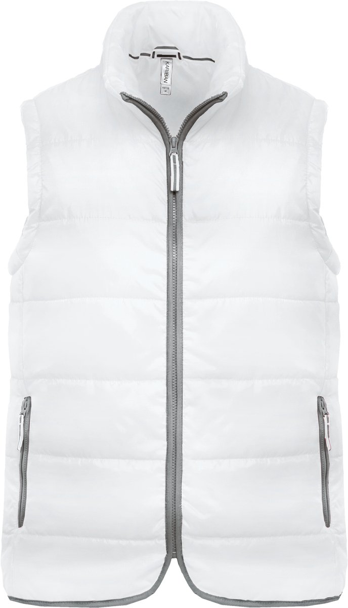Kariban Gewatteerde bodywarmer K6116 - White - XS