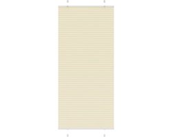 vidaXL - Plissé - rolgordijn - 95x200 - cm - stofbreedte - 94,4 - cm - polyester - crème