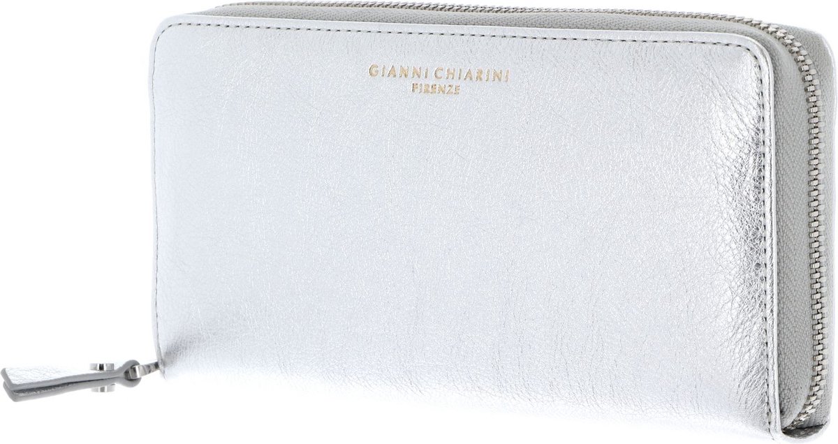 GIANNI CHIARINI Portemonnee Laminato Wallet Argento Zilverkleurig
