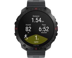 Polar Grit X2 Pro Premium Outdoor Smartwatch, Night Black S/L
