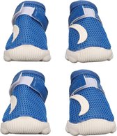 Mesh Hondenschoenen - Ademend - Zomer - Hete Bestrating - Comfortabel - Antislip - Pootbeschermers - Rubberen Zool - Kleine Middelgrote - Type 3