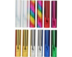Crafts&Co Hot Foil Folie voor de Hot Foil Applicator - 12-pack Compleet