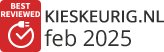 Dit product was ''Best Reviewed'' op Kieskeurig.nl in februari 2025