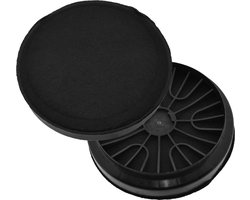 AllSpares Koolstoffilter (2st.) voor afzuigkappen geschikt voor Bosch 00796390 - 796390 - DHZ5276, Siemens LZ52751 (Ø189mm)
