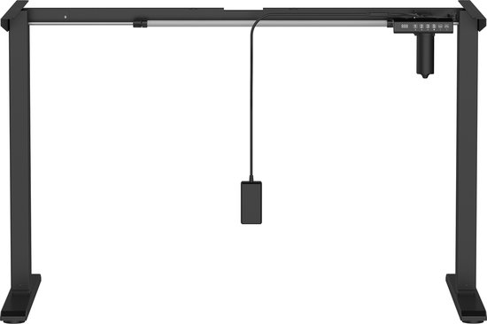 Elektrisch Verstelbaar Zit Sta Onderstel Compact Zwart | Ergonomisch en Gebruiksvriendelijk | Stabureaus.nl®