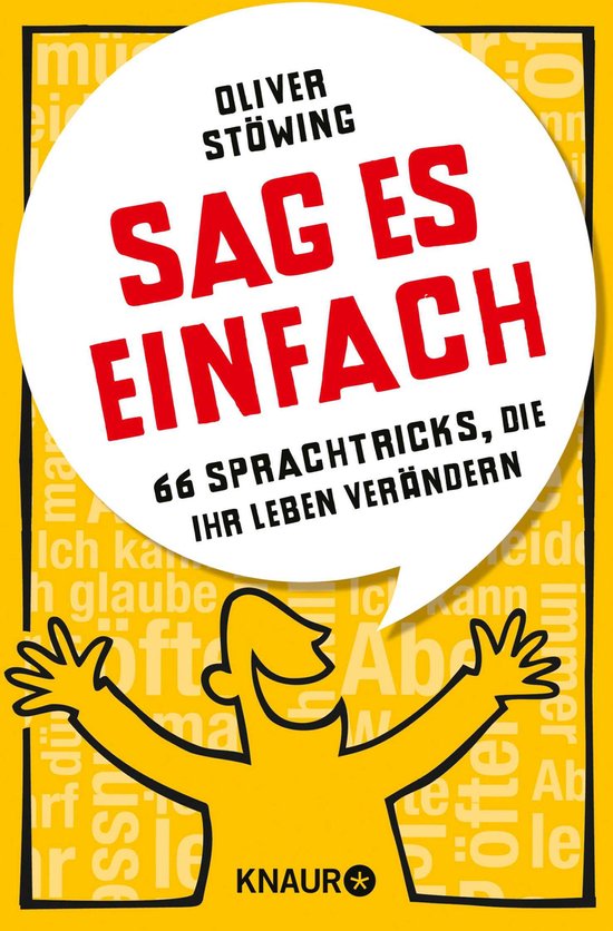 Sag es einfach - cover