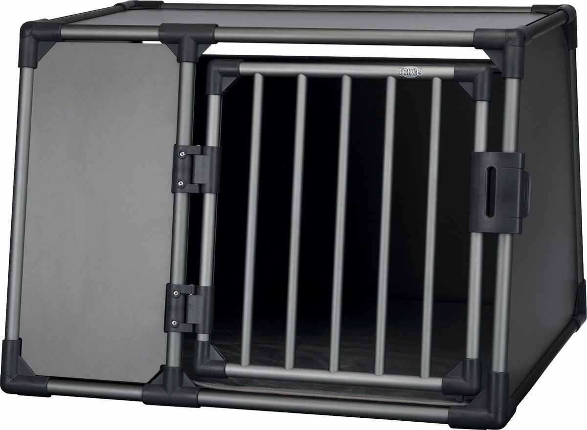 Trixie Transportbox Aluminium Grafiet
