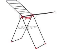 Belinay - Wasrek - Droogrek - Wasrek inklapbaar -Zwart Rood