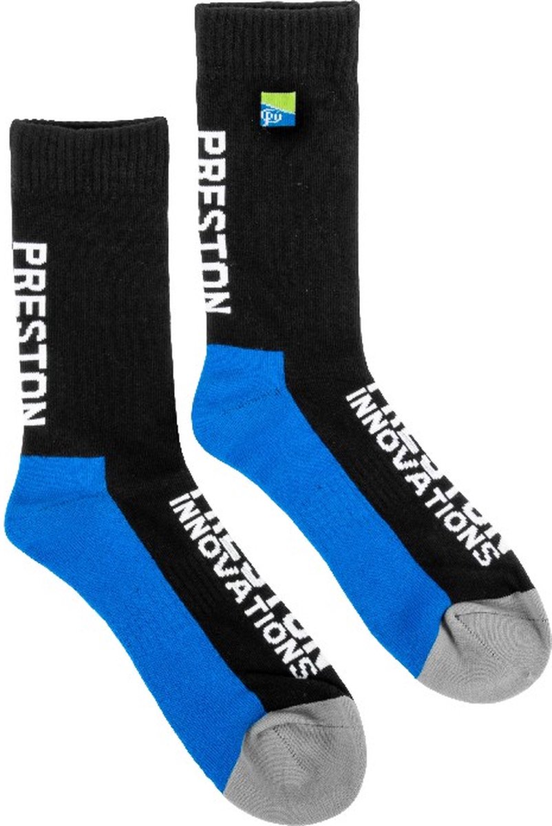 Preston Socks Twin Pack Zwart