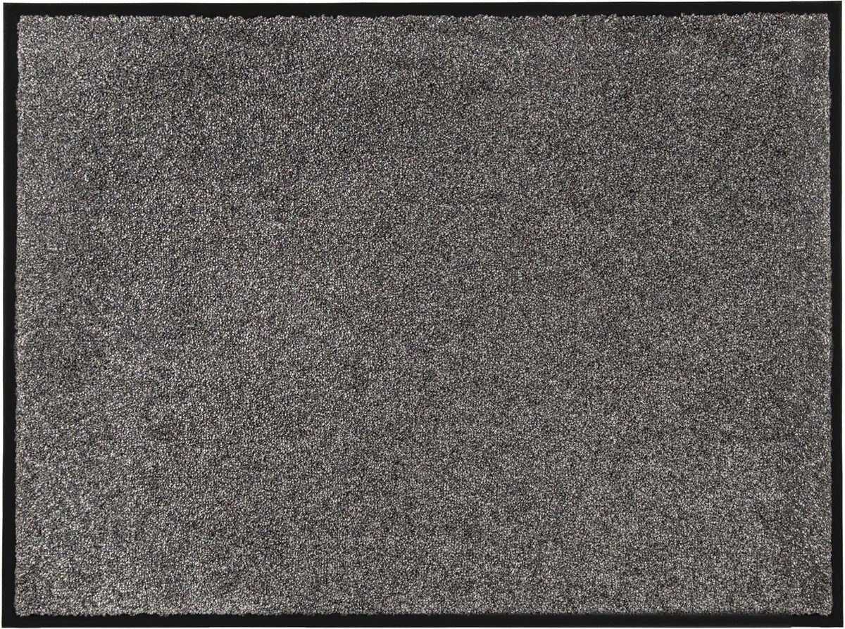 MD Entree - Sahara Steel Deurmat - Droogloopmat - Schoonloopmat - 60 x 150 cm - Poolhoogte 10 mm - Antislip - Hoge vochtabsorptie - Wasbaar - Hoogwaarige kwaliteit - Verschillende afmetingen & Kleuren.