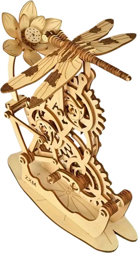 Bovista Kit de Construction Bois - Enfants - Adultes - Kits de Construction Adultes - Bateau - Puzzle en Bois - 3D - Libellule