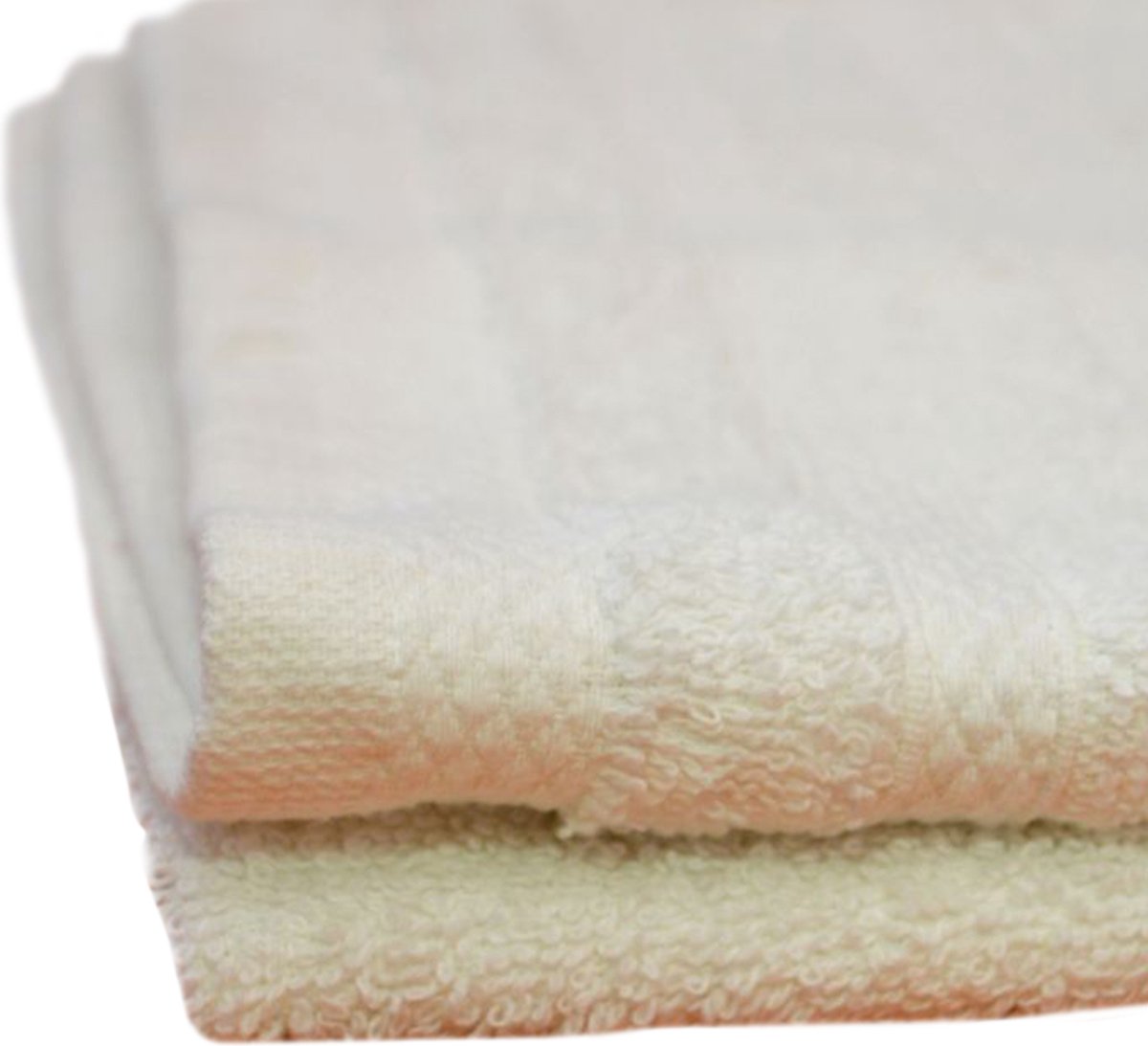 Zydante Wellness Terry Handdoek – 70% Katoen – 380 GSM – Zachte Handdoek – Sauna, Sport & Thuis - Wit