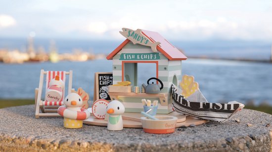 Tender Leaf Preschool Sandy's strandcabine met accessoires van tender leaf — afbeelding 5