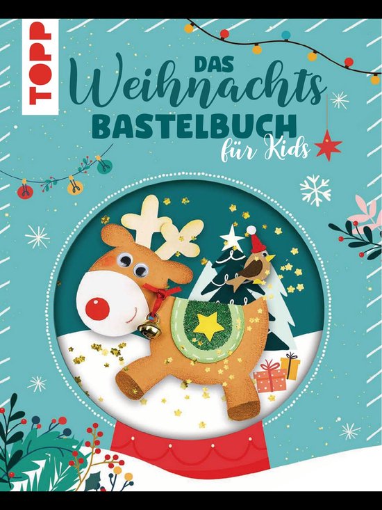Das Weihnachtsbastelbuch für Kids - cover