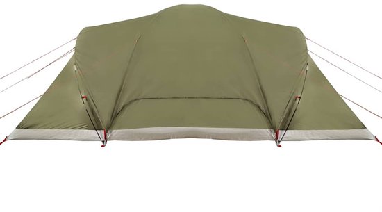 vidaXL 6-persoons waterdichte koepeltent groen Kampeertentoonstelling - Koepeltent - Campingtent - Familietent - Buitenleven van Vidaxl — afbeelding 3
