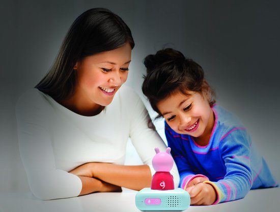 Peppa Pig 3D Nachtlamp-Wekker met Geluidseffecten van Peppa Pig — afbeelding 3