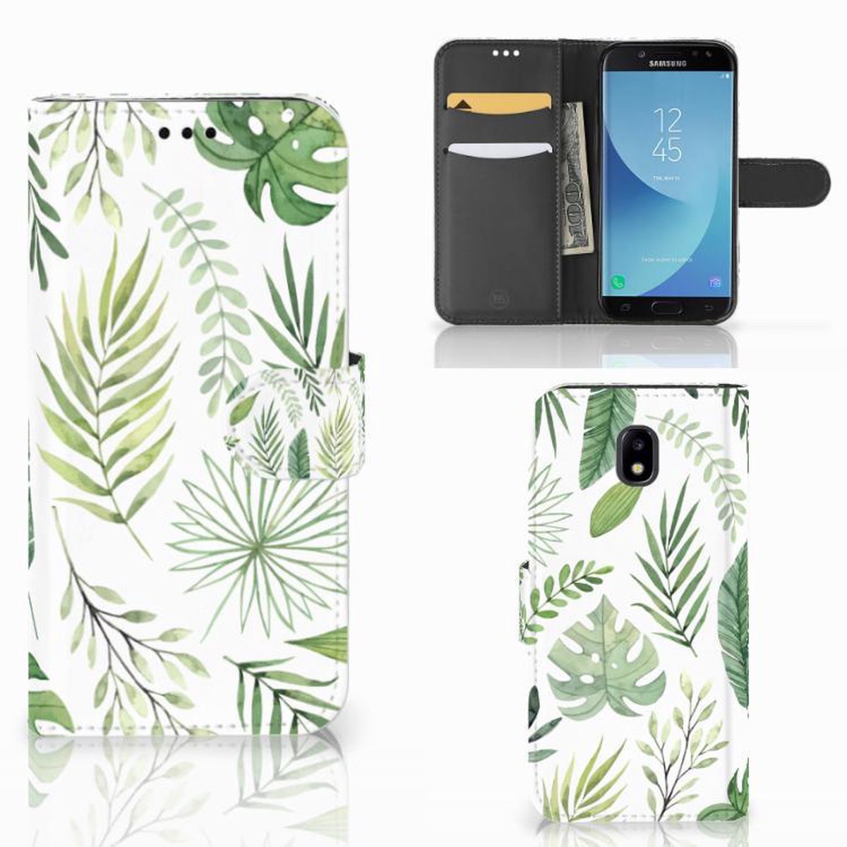 Samsung Galaxy A30 Hoesje Leaves