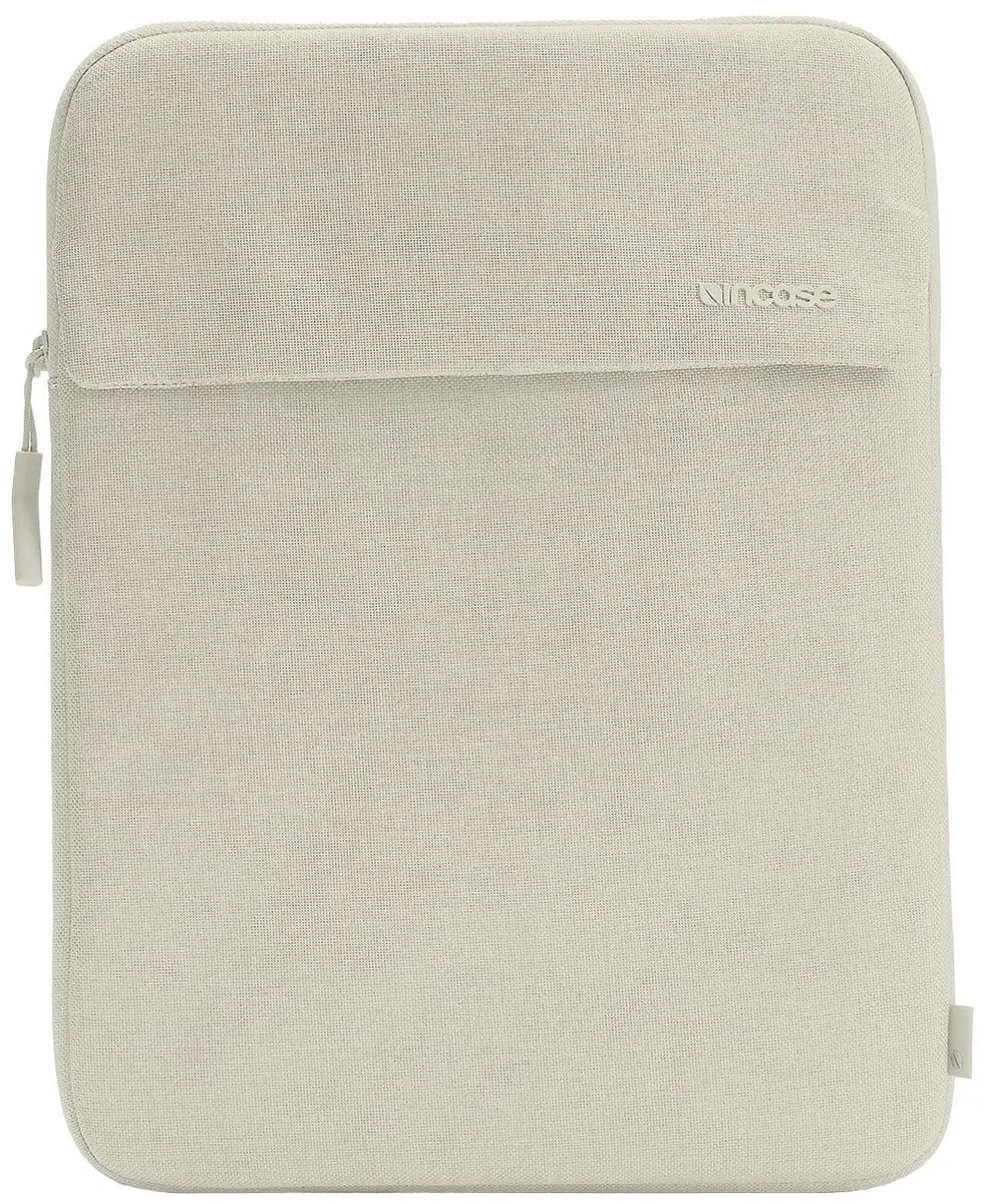 Incase Crosstown Sleeve MacBook 14" – Voorzien van YKK-ritsen – Gevoerde laptopbescherming met imitatiebontvoering – Extern insteekvak voor extra opslag - Geel