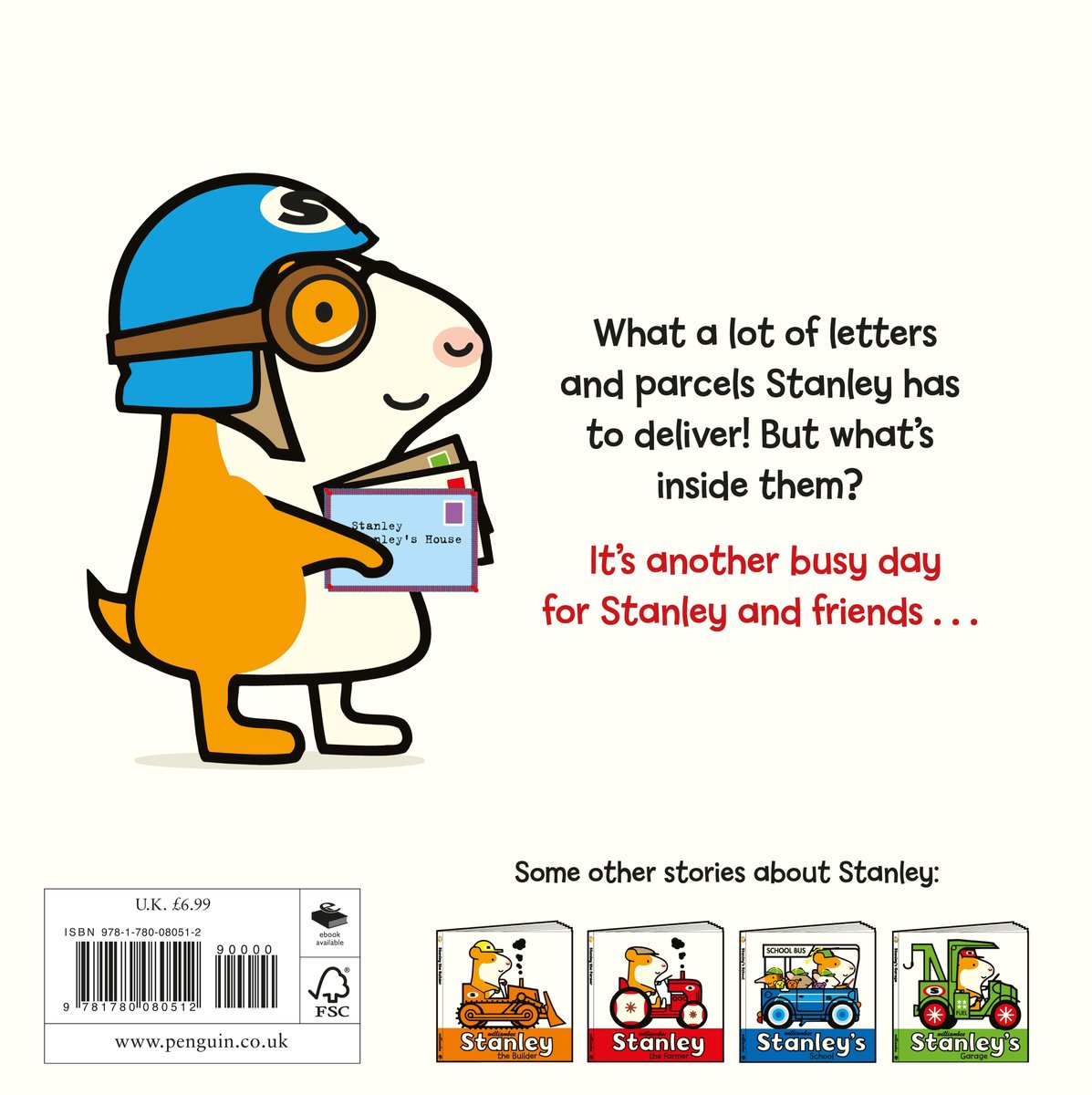 Stanley the Postman - back cover