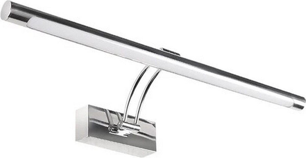 Vtw Living Spiegellamp - Spiegel Verlichting - Badkamerverlichting - Spiegel Lamp - Badkamer Spiegelverlichting - Badkamer Verlichting - Chroom - 55 cm zilver