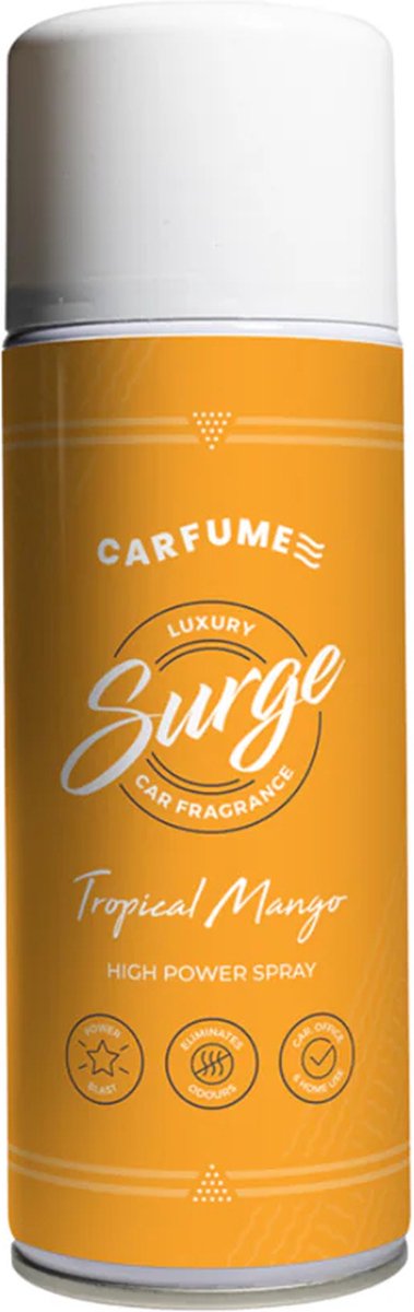 Carfume Aerosol - Tropical Mango - Carairfreshner Blast!