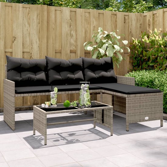 Te Velde tuinmeubelen arizona hoek lounge dining set - Te Velde