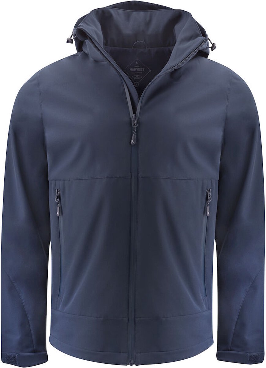 James Harvest SOFTSHELL LODGETOWN 2131042 Marine Blauw