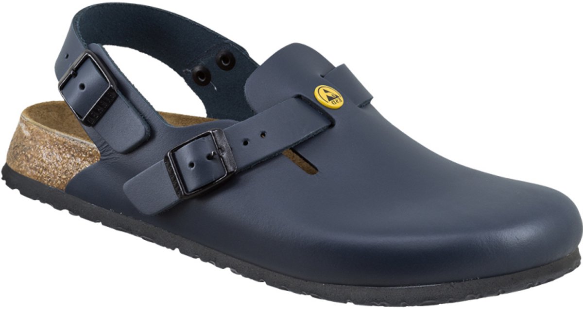 Birkenstock Dames Muil Tokio ESD 54267 Blauw
